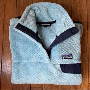 Light Blue Patagonia fleece - Woman’s Small